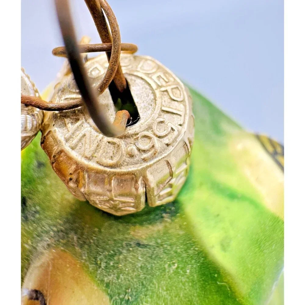 Department 56 Glass Frog Prince With Crown  Kiss Poland‎ Ornament  4 inch
